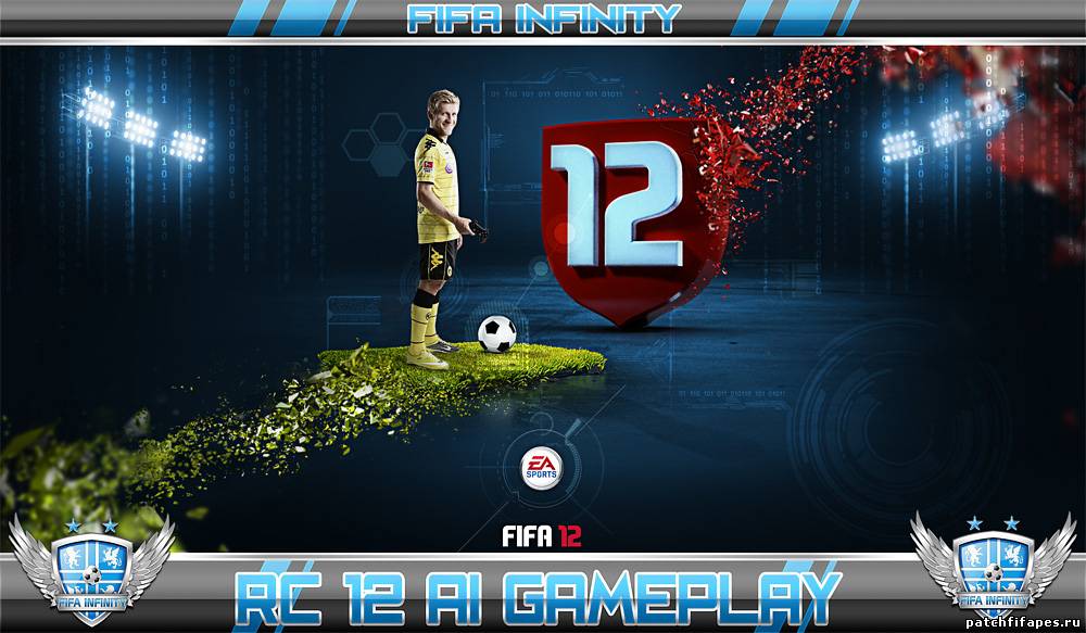 FIFA 12<br><br>RC 12 AI Gameplay (FIFA 12)</a><br><br>Жанр : Патчи для FIFA 12<br><br>Рейтинг : 5.0<br><br>Просмотров : 1106